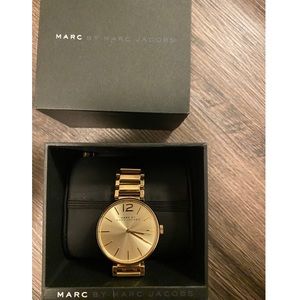 Marc Jacob women gold watch